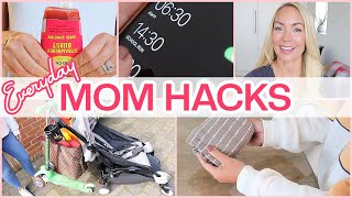 20 MOM HACKS I USE EVERYDAY [upl. by Ibob]