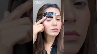 Eyebrows Tape Hack❤viral trending shorts youtube youtubeshorts makeup [upl. by Bonaparte]