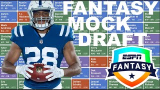 2024 Fantasy Football Mock Draft  12Team 12 PPR  11th Pick [upl. by Dorry]