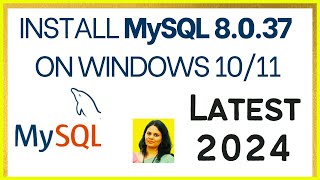 How to Install MySQL 8037 Server amp Workbench on Windows 1011 2024 Update  Install MySQL 8037 [upl. by Tristam]