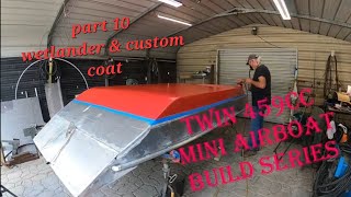 Twin 459cc Mini Airboat Build PT10 [upl. by Theta]