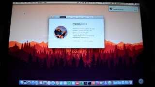 Installing MacOS Sierra on an unsupported Mac 2009 MacBook Pro 54 [upl. by Ecinnahs322]