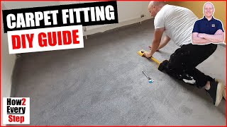 How to fit carpet  DIY Guide [upl. by Esnahc]