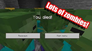 Dying a lot in Skyblock and Making a Auto Chicken Spawner Ep 6 Cubecraft Skyblock [upl. by Adnovahs]