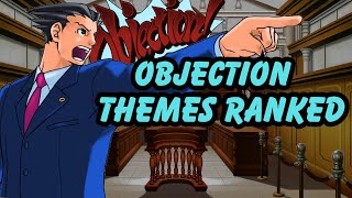 Ace Attorney Objection Themes Ranked [upl. by Asusej]