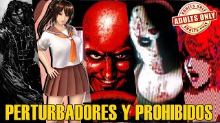 Videojuegos mas PERTURBADORES Y PROHIBIDOS de la HISTORIA [upl. by Okika]