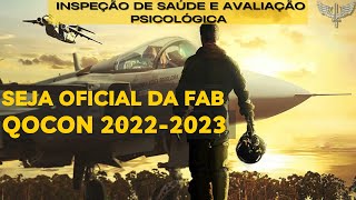 ✅OFICIAL Temporário da Aeronáutica  INSPEÇÃO DE SAÚDE  QOCon 20222023 [upl. by Custer476]