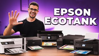 TOP 5 MELHORES IMPRESSORAS CUSTOBENEFÍCIO EM 2024 Epson Ecotank [upl. by Bandler]