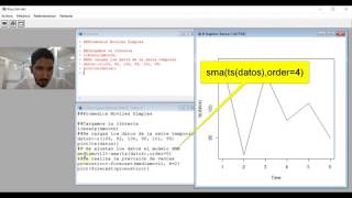 Promedio Móvil Simple con aplicaciones en Excel y R [upl. by Ym818]