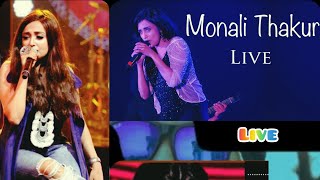 monali thakur live performance [upl. by Kenelm]