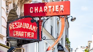 Bouillon Chartier  le dernier bouillon originel parisien [upl. by Aneetsirk]