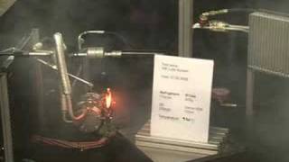 R134a flammability test  970° Celsius [upl. by Janeen]