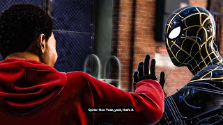 MILES PUNCHES SPIDER MAN [upl. by Cyrille]