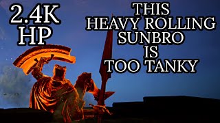 I WILL HEAVY ROLL US TO VICTORY Elden Ring DLC COOP RL 200 Tank Build Patch 112 [upl. by Lazaruk506]