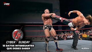 WWE Cyber Sunday 15 Datos que debes de saber  LWN In Ring 53 [upl. by Moser383]