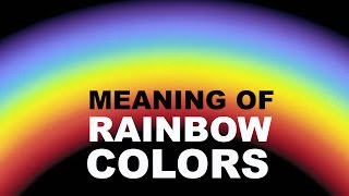 7 Colors Of Rainbow  Its Meaning And Significance [upl. by Lund]