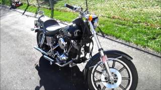 Harley Davidson Shovelhead 1978 FXS Low Rider Original Paint [upl. by Eiramacissej]