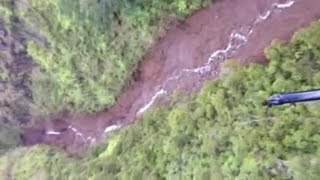 Apparent landslide triggers brown water advisory on Kauai [upl. by Onairda]