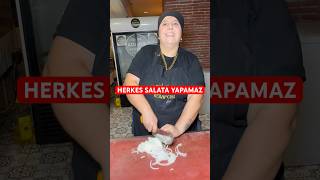 SALATA BENİM İŞİM TARİHİ ADANA KEBAPÇISI KAYSERİ işbirliği food kebap streetfood كباب سلطة [upl. by Bartholomew]