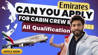 Emirates Cabin Crew  12th Pass man and Woman  Cabin Crew jobs  Airline Jobs [upl. by Pengelly321]