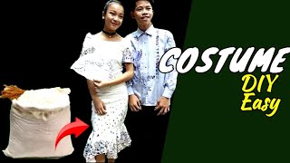 Eco Dress  DIY Elegant Filipiñana and Barong Tagalog SJDM Stake Eco Fashion Show [upl. by Aynotel]