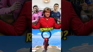 Merkel und Monte diskutieren Messi oder Ronaldo [upl. by Ysied323]