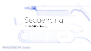 MADSEN Zodiac User Support Video  Sequencing [upl. by Matthiew893]