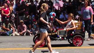 4th of July Parade  Solvang CA 2017 [upl. by Enined]