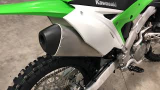 2018 KX 250f Rev Limiter [upl. by Blossom]