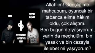 Ceza  Neyim Var ki ftSagopaK Lyrics [upl. by Anayhd]