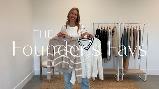 The Founders Favs Styling Knits for Fall [upl. by Eniamat]