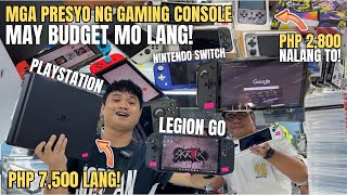 LEGIT at MURANG GAMING CONSOLES  PS4  Nintendo Switch  Anbernic  PS Vita  ROG Ally  PSP [upl. by Delphinia]