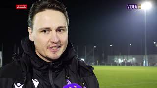 Trainer Max Uhlig nach Young Violets  ASV Siegendorf 12 112024 faklive violatv [upl. by Camarata411]