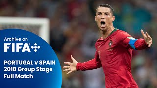 FULL MATCH Portugal v Spain  2018 FIFA World Cup [upl. by Zile763]