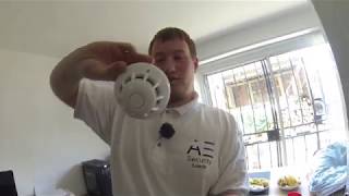 Installing a Texecom Smoke Detector [upl. by Hilda]