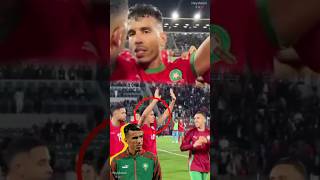 لقطة جمال حركاس مع المنتخب المغربي 🇲🇦 بكل رجولة اعتذر للجماهير في مدينة وجدة 🥰❤️👏🏻 [upl. by Yhtomiht968]