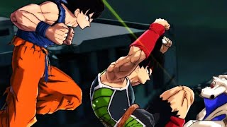 LEGENDS LIMITED GOKU amp BARDOCK Vs OMEGA SHENRON Extreme COOP Battle  Dragon Ball Legends [upl. by Notsgnik]