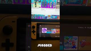 What Can A Modded Switch Do Part 2 mods shorts switch [upl. by Aihsenyt]