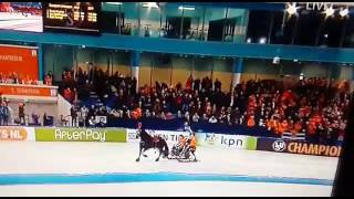 Huldiging EK schaatsen allround en sprint [upl. by Albert]