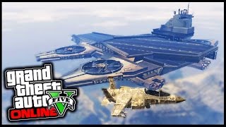 DEVASA AVENGERS HELICARRIER GTA 5 Mod Komik Anlar [upl. by Ayor508]