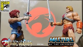 MATTEL MOTU X THUNDERCATS SDCC REVEAL WHATS TO COME [upl. by Clovis]