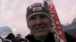 Austrian speed skier Andrea Fischbacher [upl. by Norri]