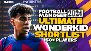 160 WONDERKIDS YOU MUSTSIGN IN FM24  FOOTBALL MANAGER 2024 ULTIMATE WONDERKID SHORTLIST [upl. by Ricardama]