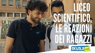 Maturità 2017 le reazioni dei ragazzi dello scientifico [upl. by Gasser133]