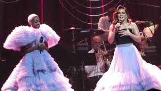 Cynthia Erivo amp Shoshana Bean perform quotThe Prayerquot at The Apollo on 121619 [upl. by Anivol]