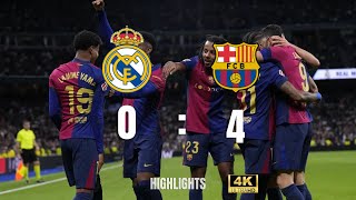 Real Madrid 04 FC Barcelone  Comment le Barça a humilié le Real Madrid   barcelona Football [upl. by Radack937]