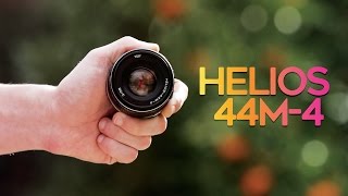 HELIOS 44M4 58mm f2 Cinematic Lens  BEST VINTAGE LENS under 100 [upl. by Lertnom]