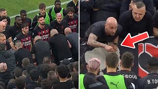 Curva Sud Milano Ultras Speak To AC Milan Players After Defeat [upl. by Hirschfeld]