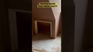 1 COAT SPONGE FLOAT PLASTERING construction renovation diy house homeimprovement plastering [upl. by Salinas646]