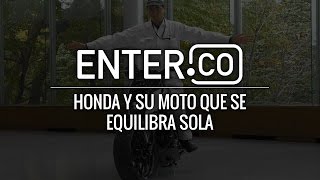 Honda y su moto que se equilibra sola [upl. by Rich147]